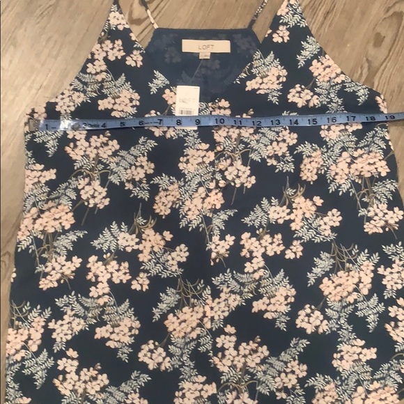 Floral tank top by Ann Taylor LOFT NWT - Picture 3 of 9